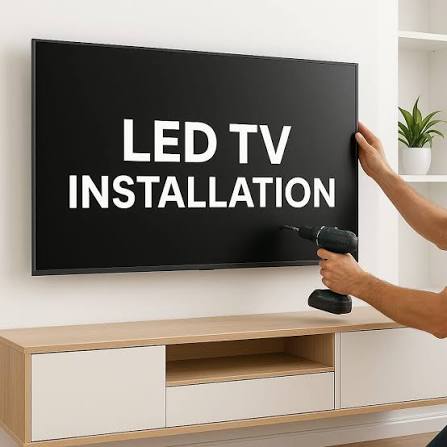 Service d'installation de TV au mur a domicile