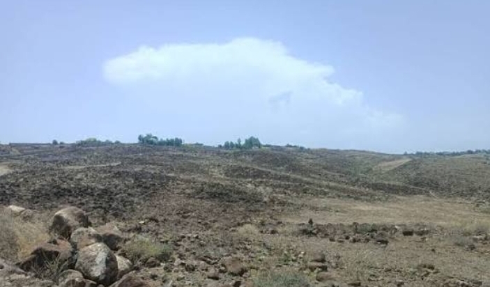 Terrain nu en zone rurale