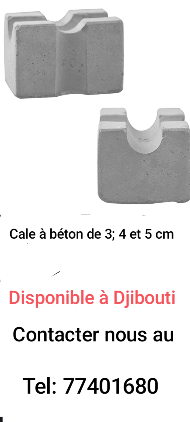 Cales à béton 3, 4 et 5 cm pour ferraillage - photo 3 sur 7