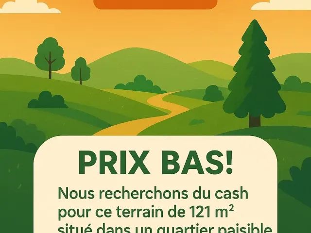 *📍 À VENDRE (à prix exceptionnel)– Terrain 121m² à Barwaqo 2 Phase 2*  *🚨 Opportunité en Or