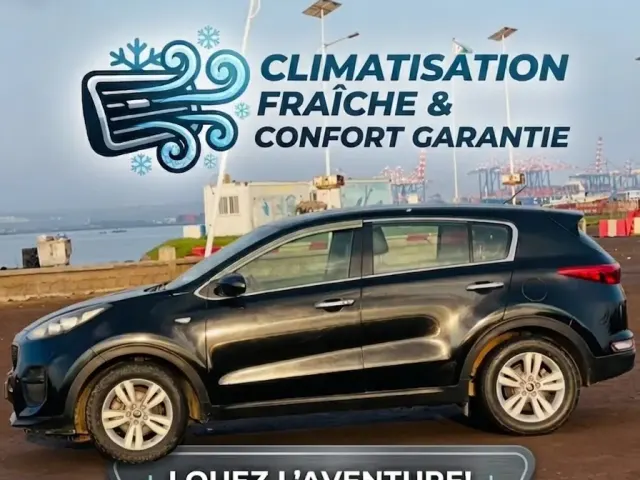Location sportage 2016 diesel économe avec boîte automatique