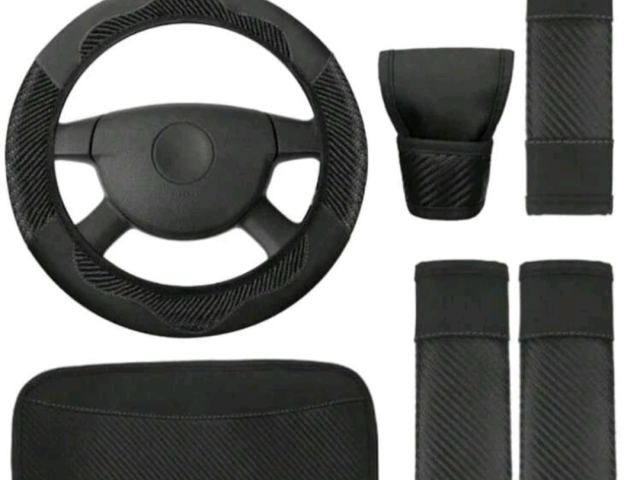 Accessoires auto : pare-soleil, bande LED, kit volant 6 pièces - photo 3 sur 8