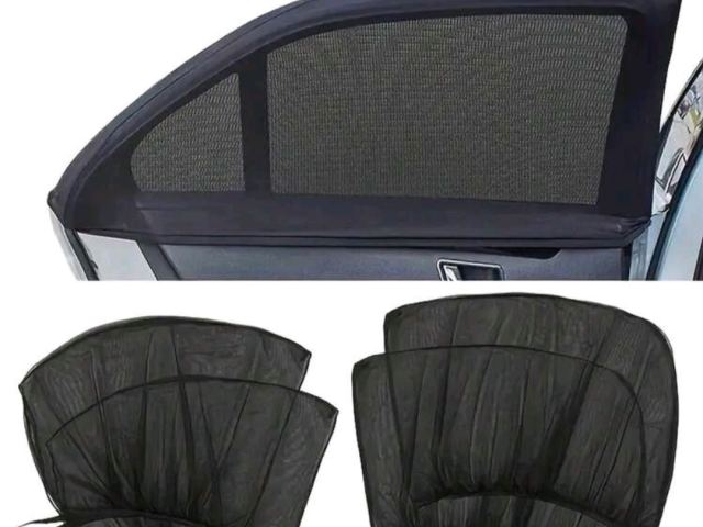 Accessoires auto : pare-soleil, bande LED, kit volant 6 pièces