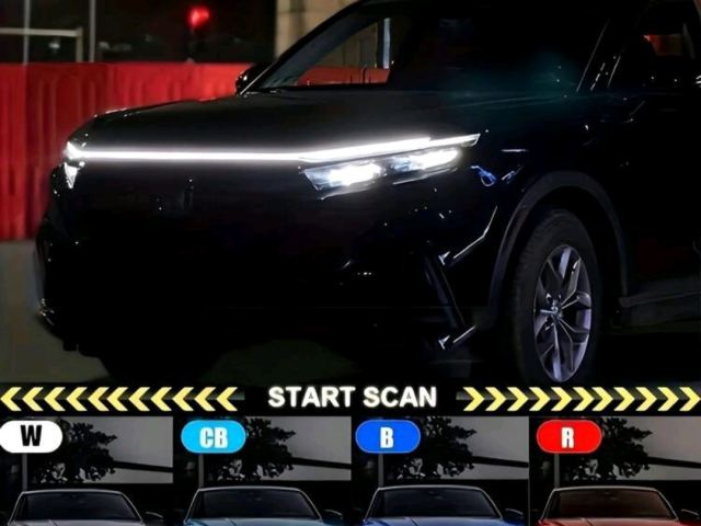 Accessoires auto : pare-soleil, bande LED, kit volant 6 pièces - photo 2 sur 8
