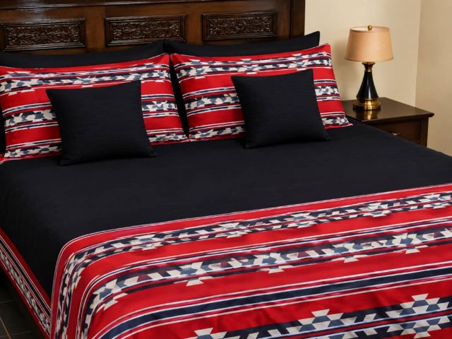 Parures de lit 2 places avec coussins, plusieurs motifs - photo 3 sur 5