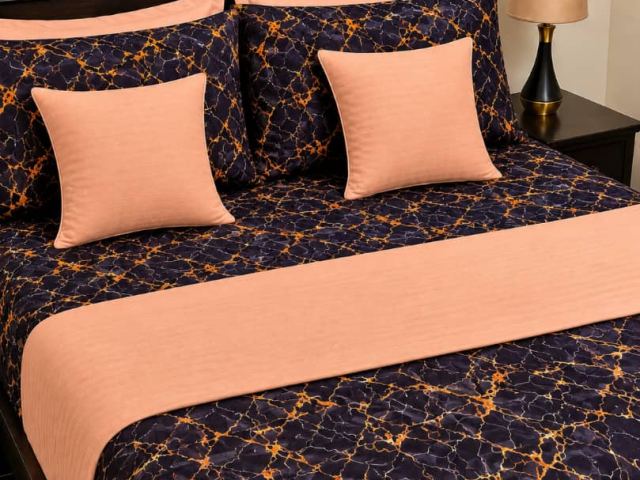 Parures de lit 2 places avec coussins, plusieurs motifs - photo 4 sur 5