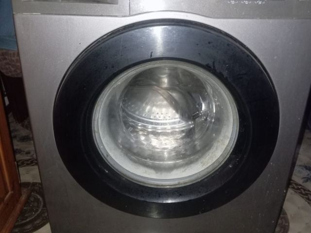 Lave-linge Samsung hublot gris