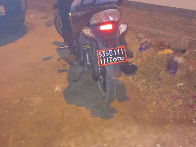 Moto Loncin LX110-19A noire