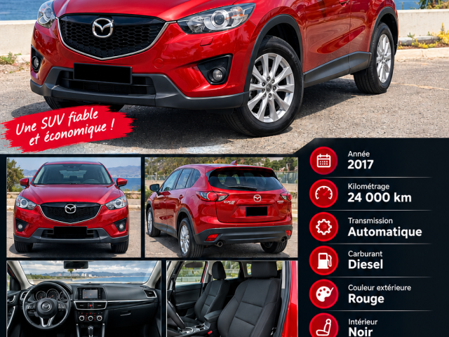 Mazda CX-5 KE 2017 diesel automatique
