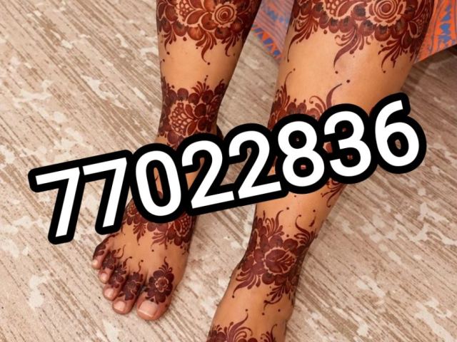 Service de henné - motifs mains, pieds et bras