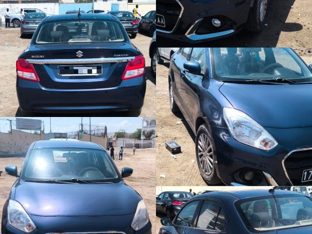 Suzuki Dzire berline bleue
